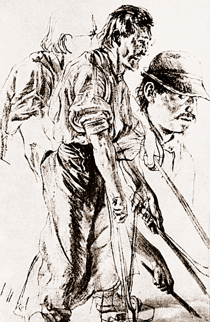  Adolpyh Von Menzel —— 《轧钢工厂》习作 (6)